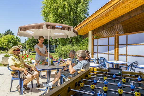 Camping in Isère met snackrestaurant