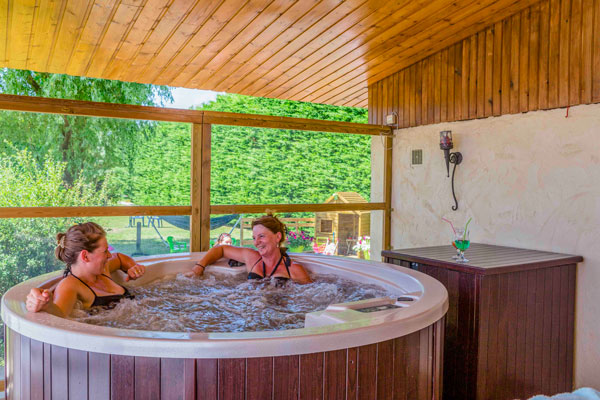 Camping met gratis spa Isère